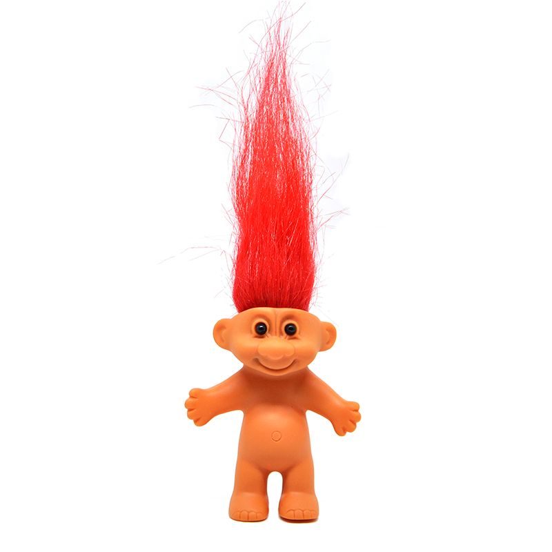 8cm Trolls Doll Action Figures Doll Super Cute 6 Styles With Long