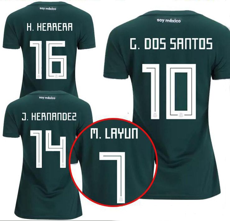 women's mexico jersey 2018