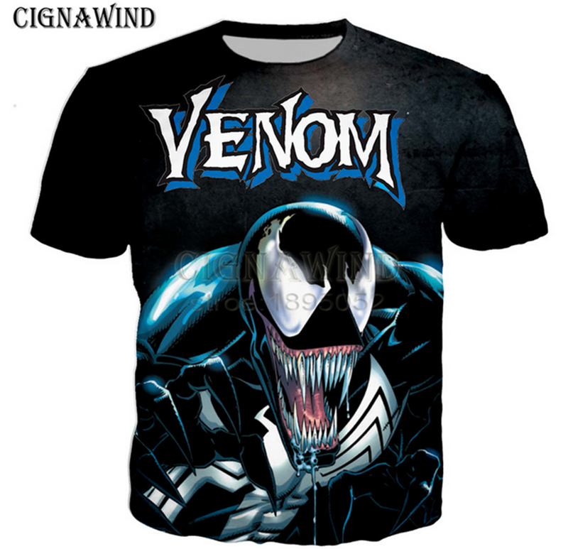 Compre Nueva Moda Para Mujer / Para Hombre Marvel Serie Película Venom 3D  Imprimir Sport Casual Camiseta Y0116 A 9,15 € Del Fjb3508840174 |  Es.Dhgate.Com