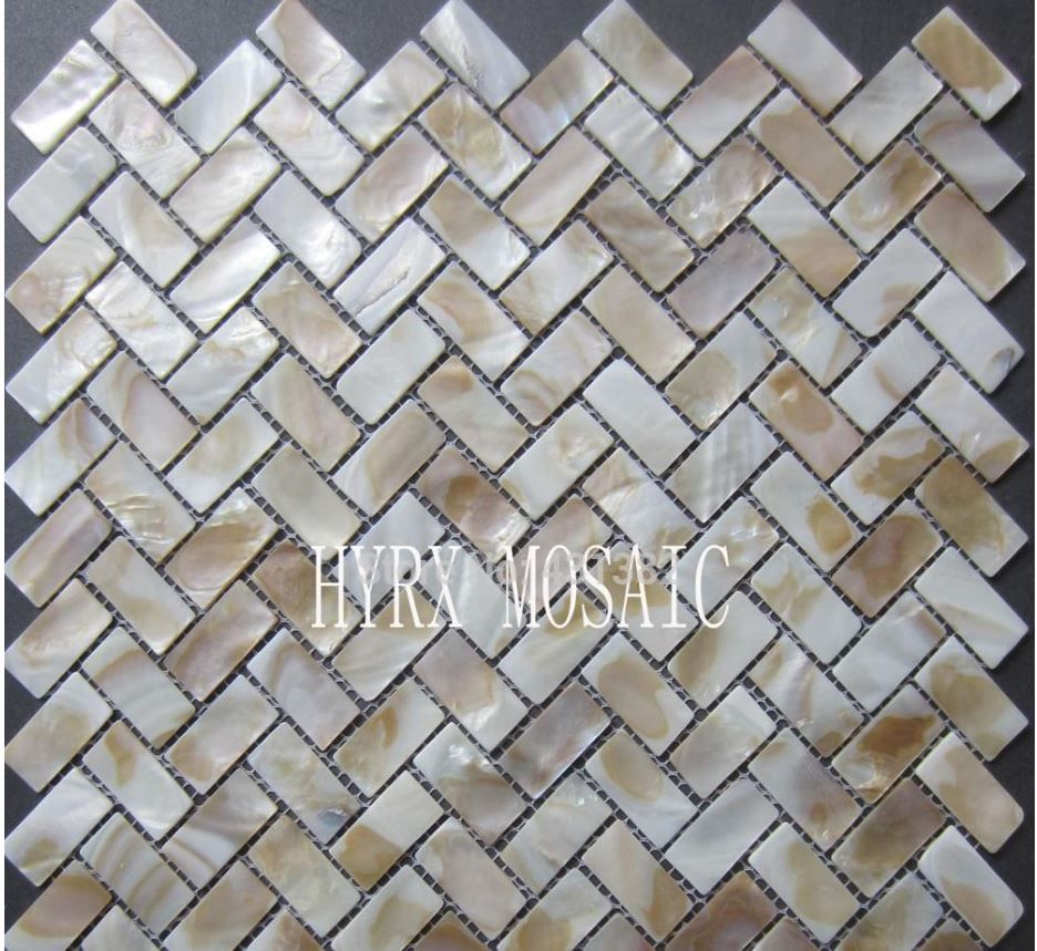 2020 New Color Mosaic Tile 15x30mm Mother Of Pearl Tiles Natural