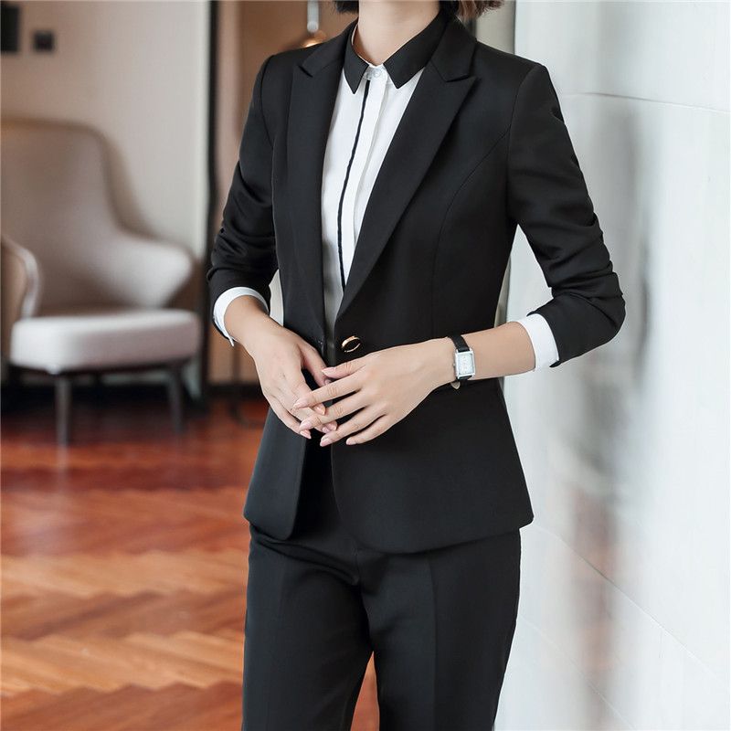 Compra Nuevo Patrón Ocupación Traje Vestido Manga Autocultivo Reticulado  Moda De Negocios Correcto Vestido Ropa Invierno Mujer Trajes De 2 Piezas  6010 Barato | Entrega Rápida Y Calidad | Es.Dhgate