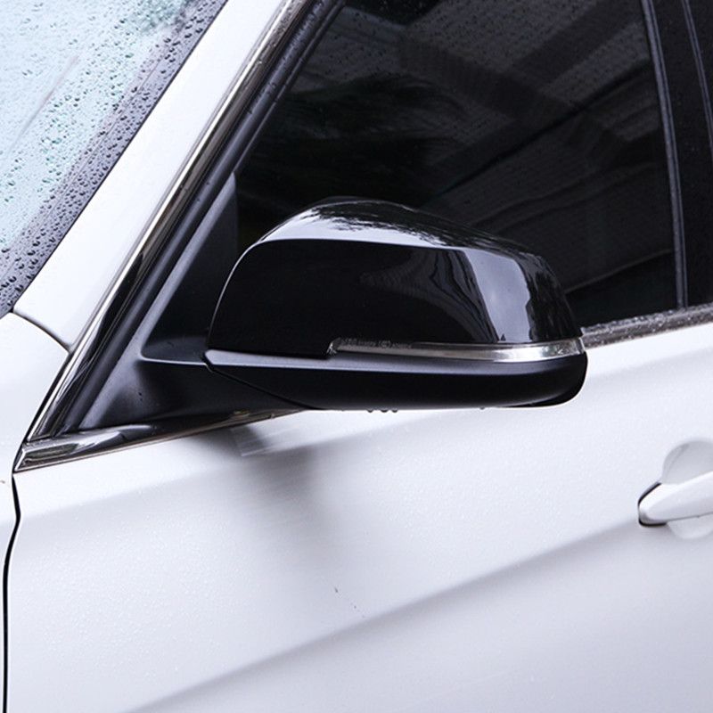 Rearview Side Mirrors Cover trim for 2016 2017 BMW X1 F48 ABS Mirror