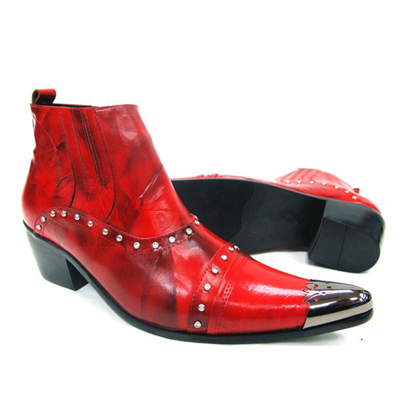 bottes homme bout pointu