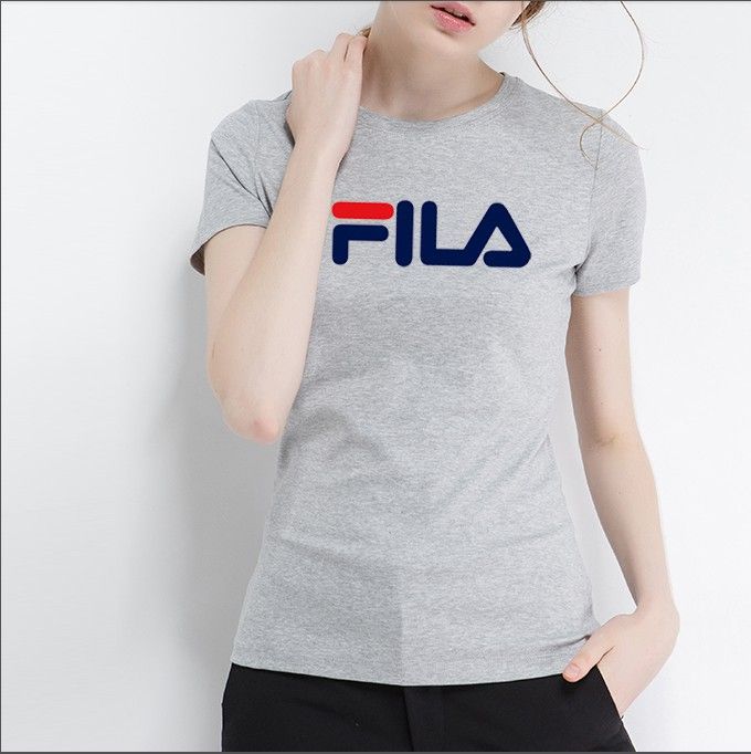 camiseta fila niña blanca