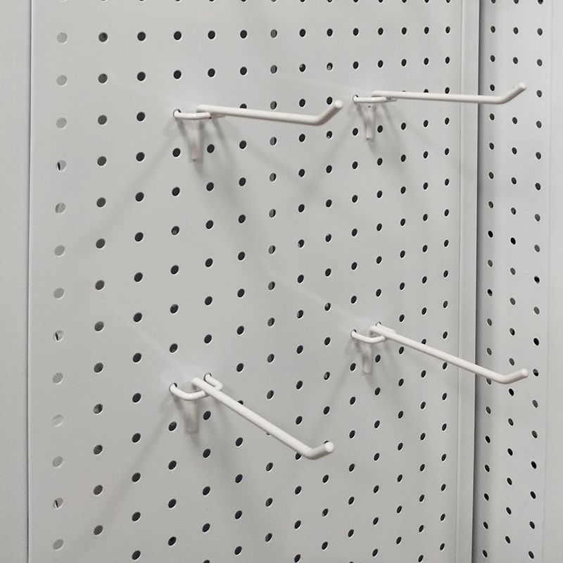 2021 Single Display Wall Pegboard Hooks Hole Plate Hooks 25mm Hole