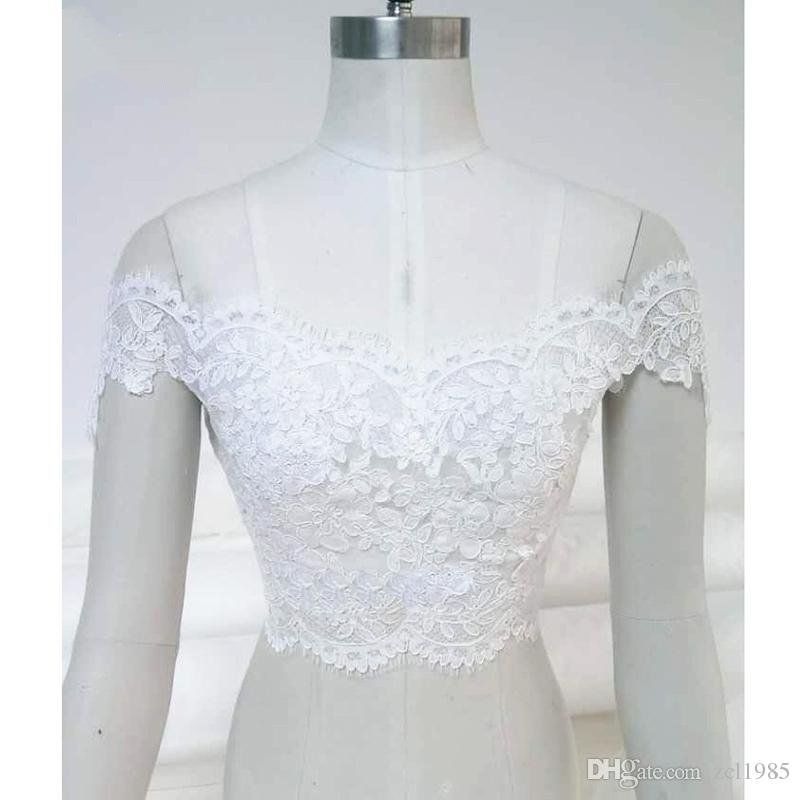blusas de encaje para bodas