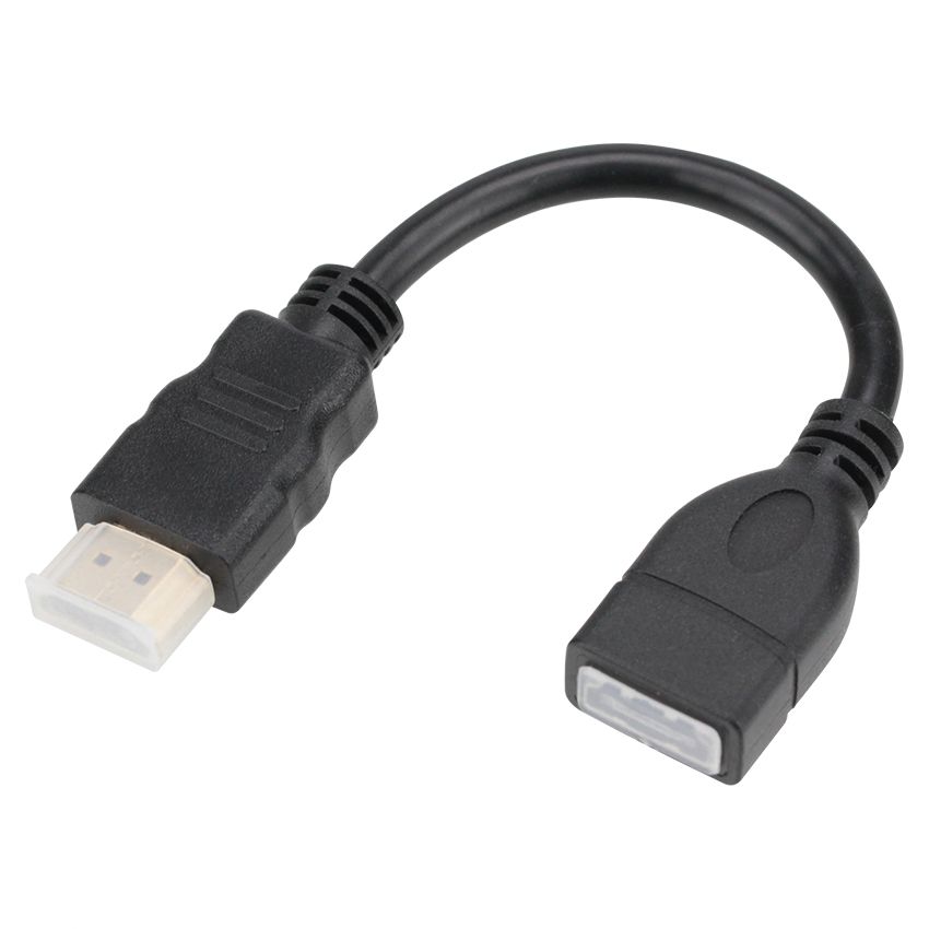 Compre Preto Hdmi Macho Para Femea Cabo Extensor Curto E Conveniente Para O Google Chrome Elenco Fogo Tv Vara Roku Vara De Conexao Para Tv De Dofactory 6 16 Pt Dhgate Com