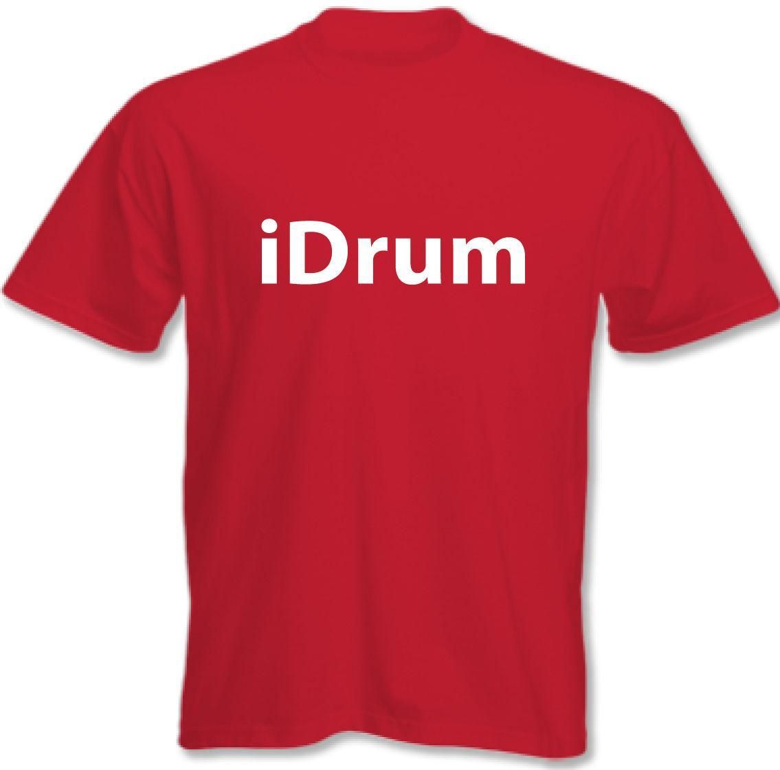 iDrum 8 Colours Drummer Kids // Childrens T-Shirt Drum Drumming