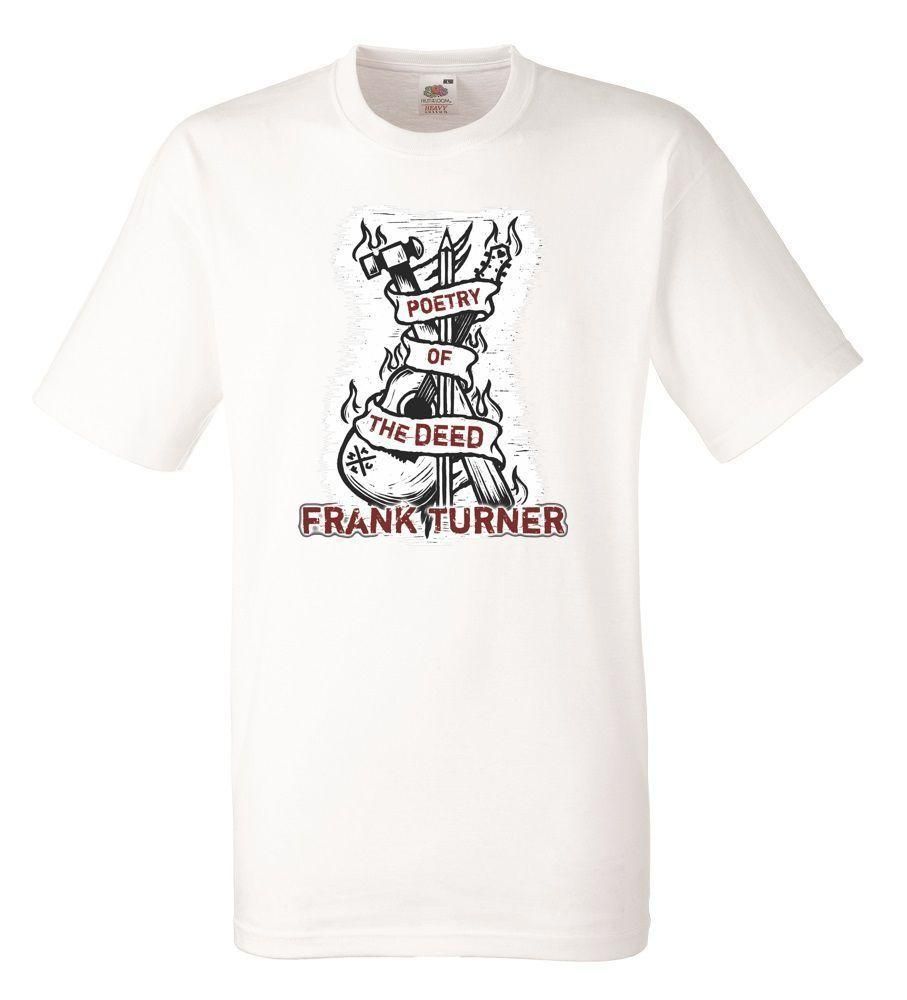 Frank Turner White Herren T Shirt Men Rock Band Tee Shirt Offensive Shirts Ringer T Shirts From Gali3 15 22 Dhgate Com