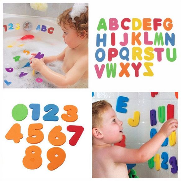 baby bath letters