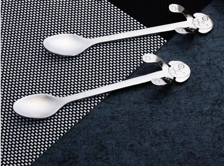 Tea Spoon Coffee Dessert Spoon Tableware Tool 304 Stainless Steel Soup Spoon Hot 