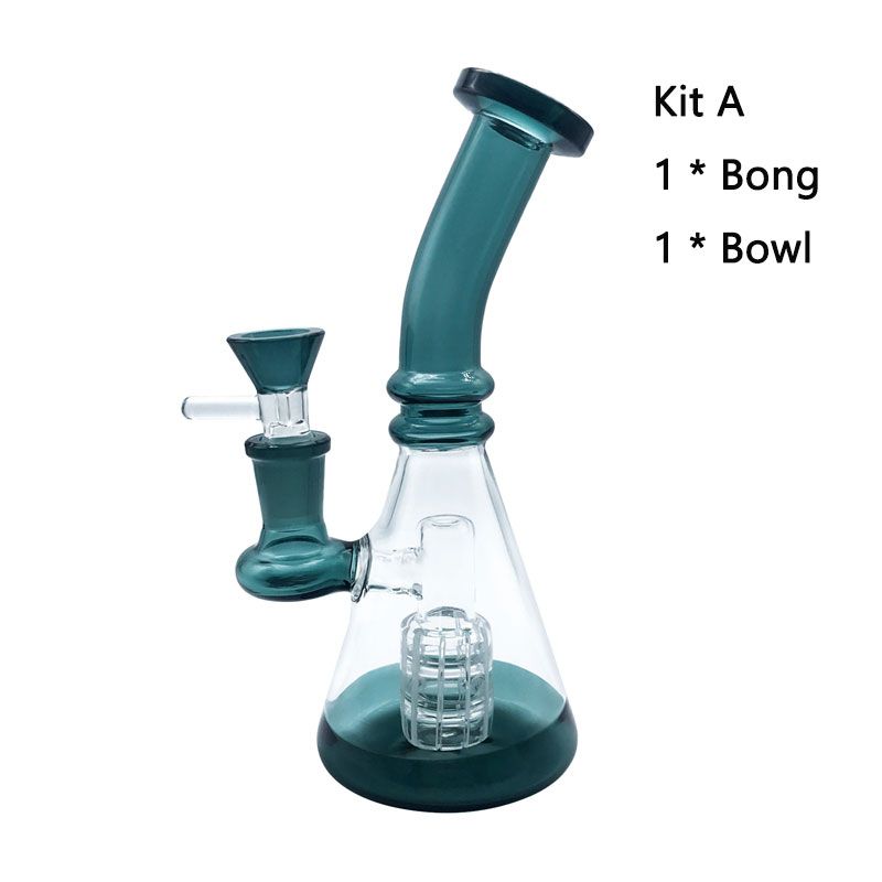 A: Bong + glasskål