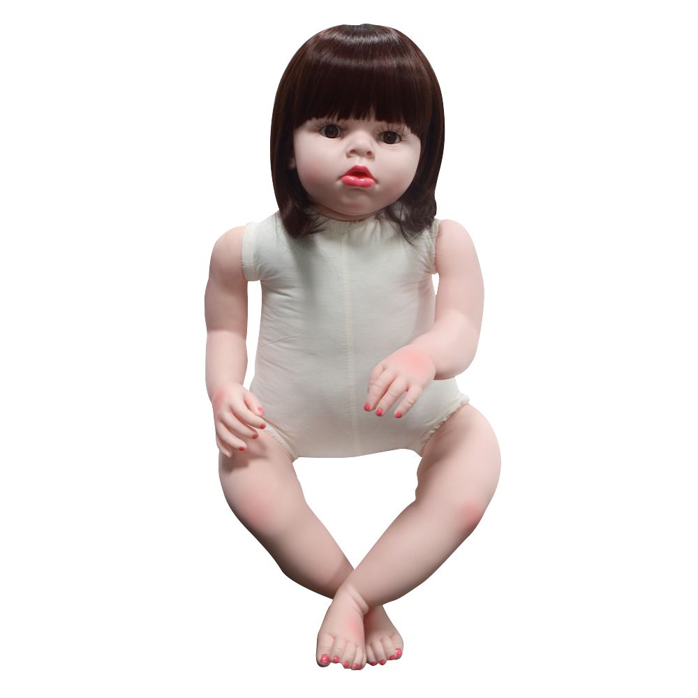 28 Silicone Reborn Toddler Dolls Handmade Lifelike Soft Vinyl