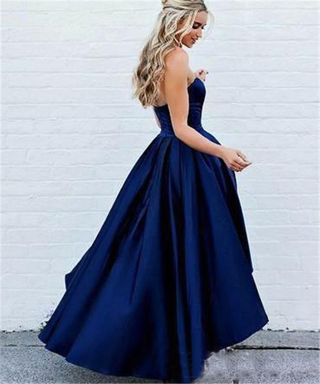 Dress With Short Front And Long Back 