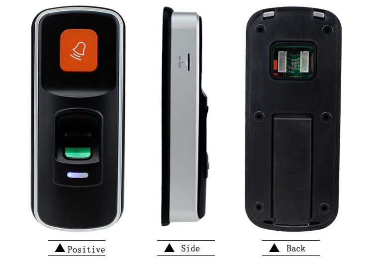 Rfid Standalone Fingerprint Lock Access Control Reader Biometric Fingerprint Access Controller Door Opener Support Sd Card