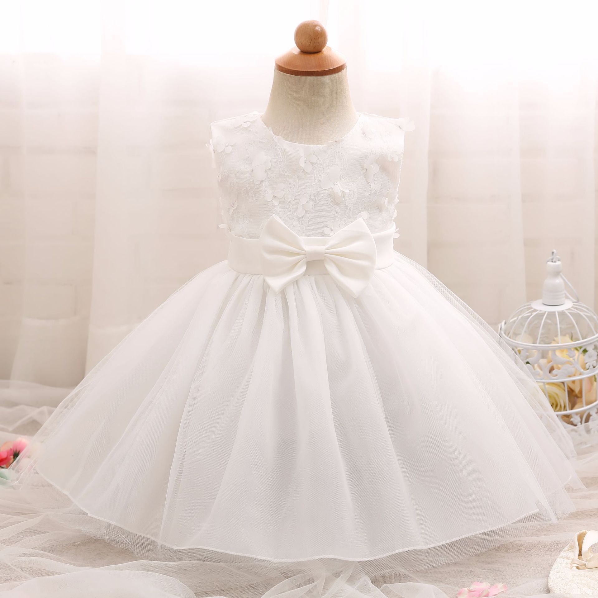 gown for one year girl