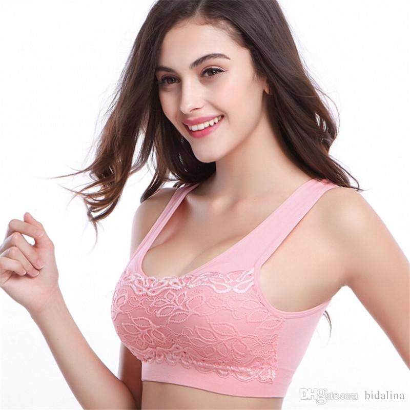 Grosshandel Frauen Bh Sexy Push Up Shakeproof Bh Spitze Top Volle Tasse Gepolsterte Drahtlose Nahtlose Bhs Bustenhalter M Xxl Von Colin Scot 17 Auf De Dhgate Com Dhgate