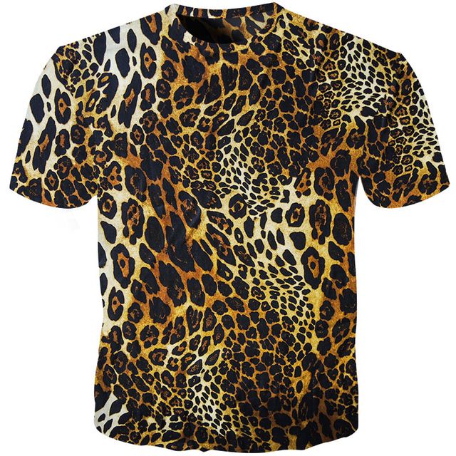 Leopard Print T Shirt Men Women Funny Animal Fur Shirt Camiseta 3d Tshirt Mens Casual Fitness Tees Tops Lion T Shirt Long Sleeve Shirt T Shirts Design From Snewa 13 83 Dhgate Com