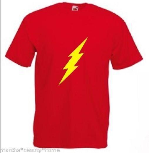 camiseta de flash para hombre