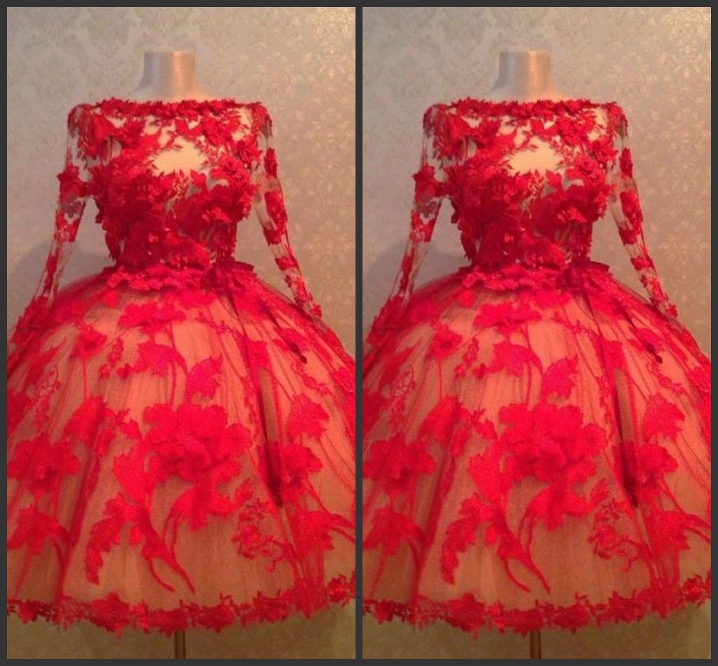 short ball gowns