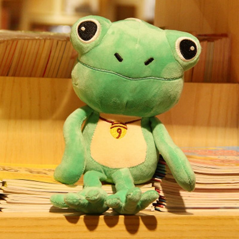 wholesale 25cm kawaii cartoon frog prince doll soft anime frogs toy stuffed doll green frog for wholesale 25cm kawaii cartoon frog prince doll soft anime frogs toy stuffed doll green frog for