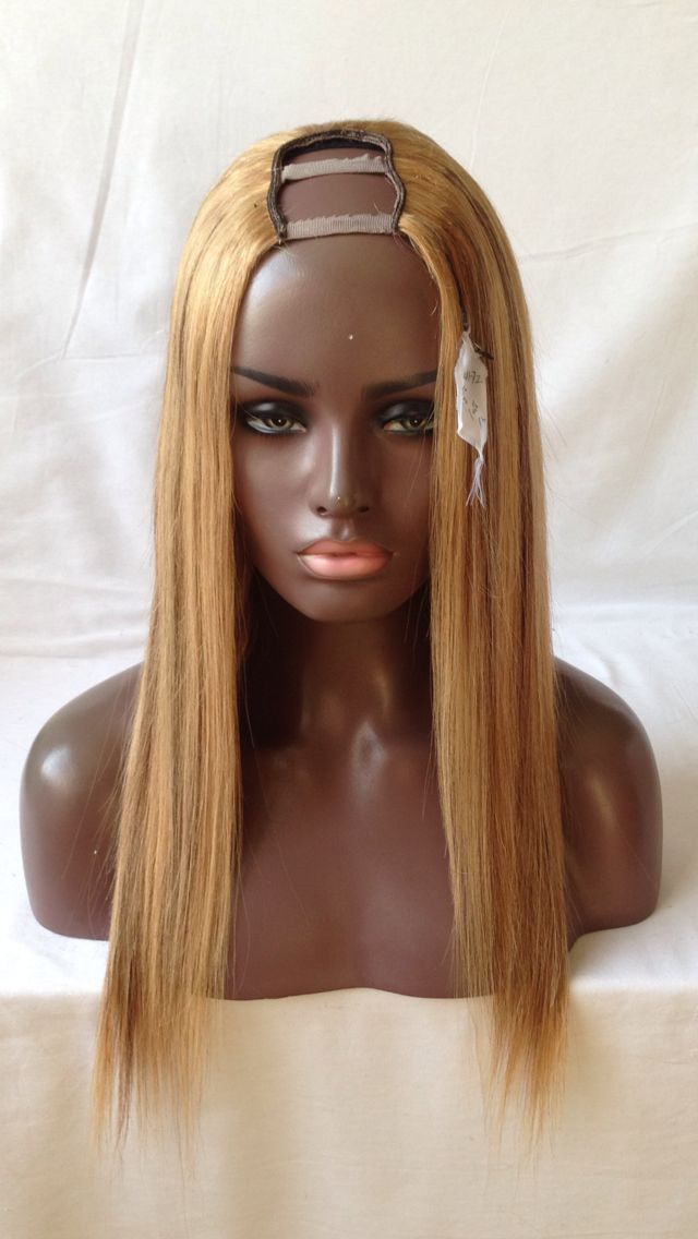large blonde wig