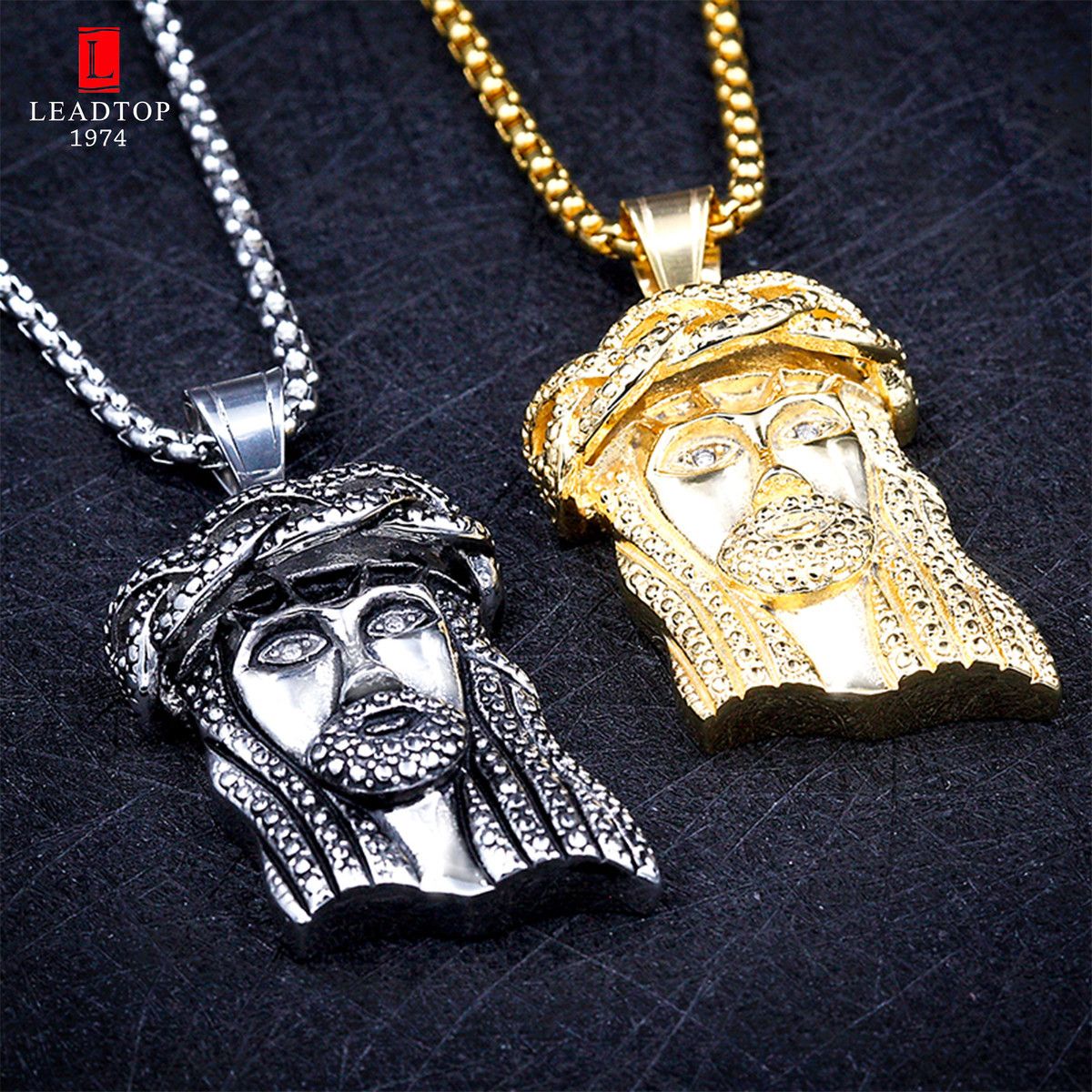 Charm Pendant Christ Necklace 