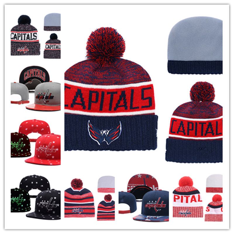 black washington capitals hat