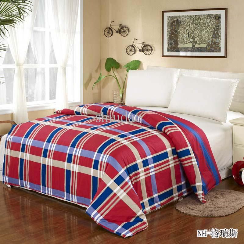 2019 Wholesale Hot Sale 100 Cotton New Blue And Red Polka Dot