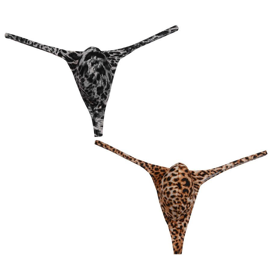 string homme leopard