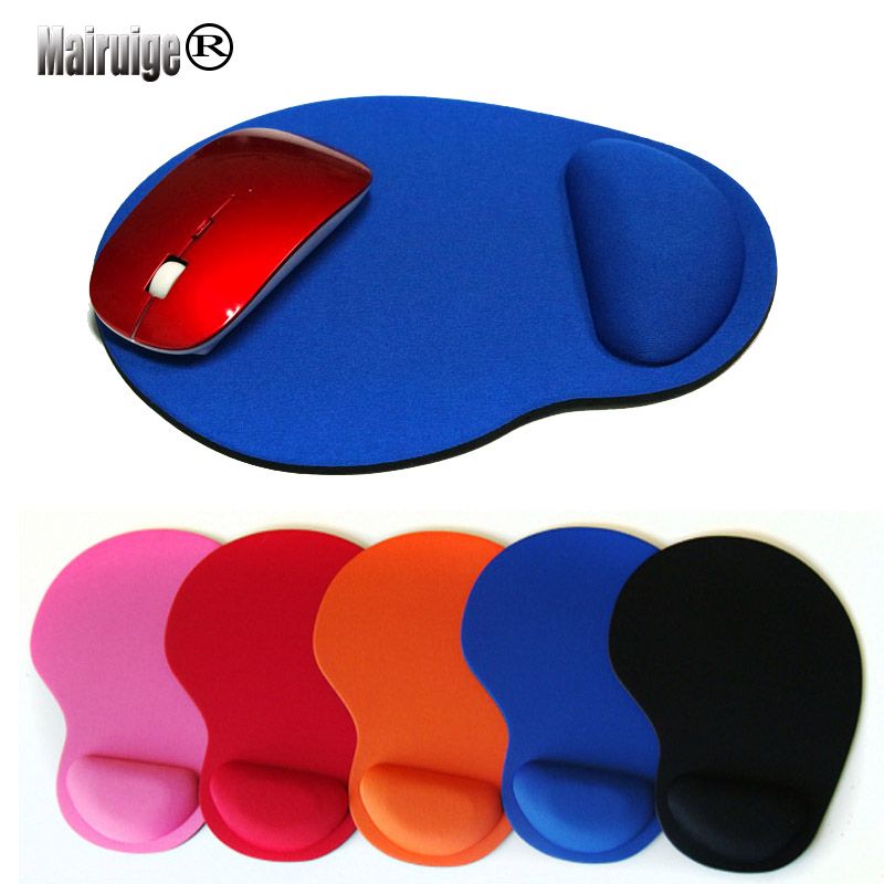 Optical Comfort Soft Wrist Mouse Pad Mat Trackball Mousepad Mice Gaming For PC