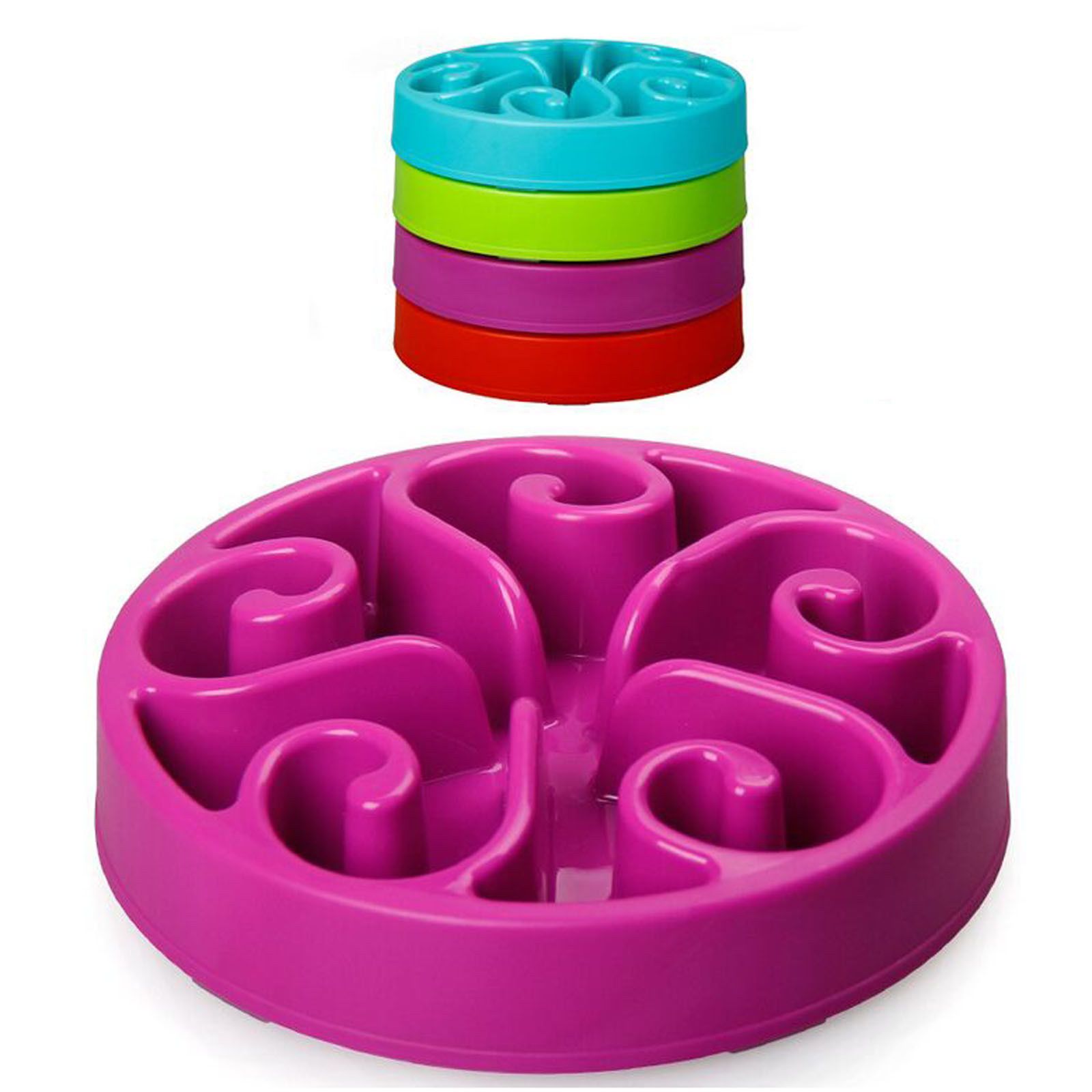 2019 New 20 5cm Slo Bowl Pet Dog Cat Interactive Slow Food