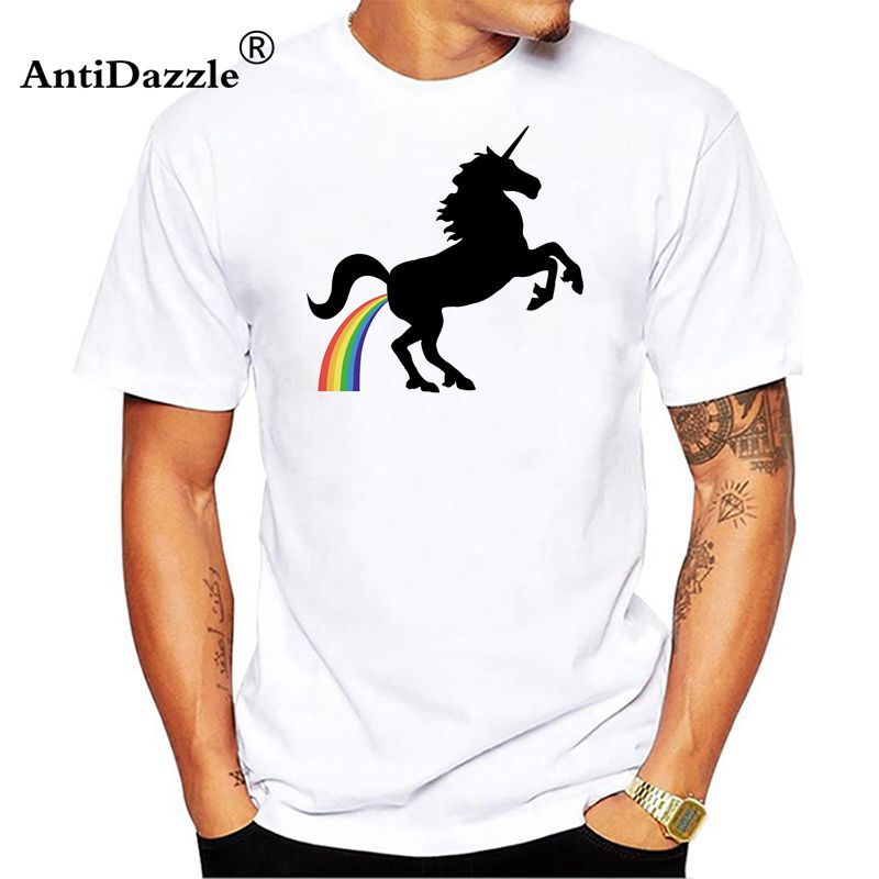camisa de unicornio para hombre
