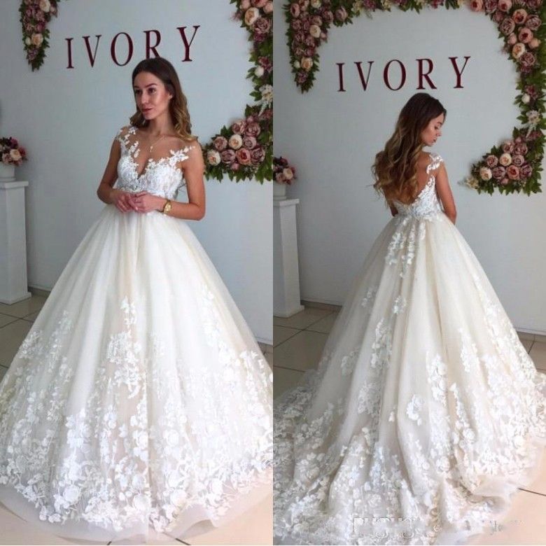 white wedding dress for pregnant bride
