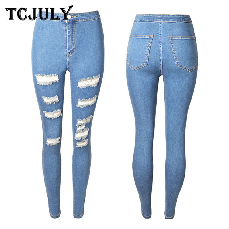 ladies design jeans