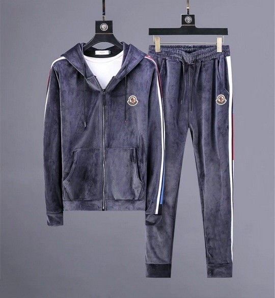 mens velvet tracksuit set