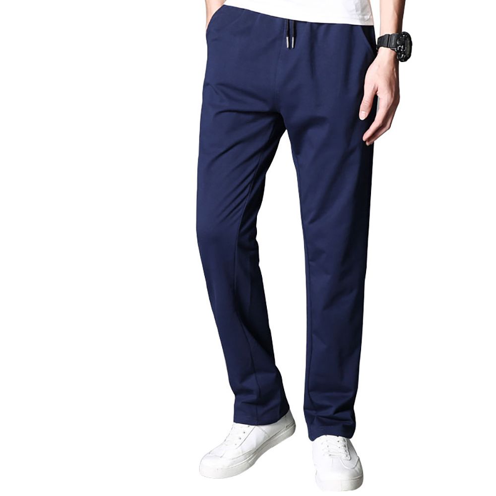 mens navy blue sweatpants
