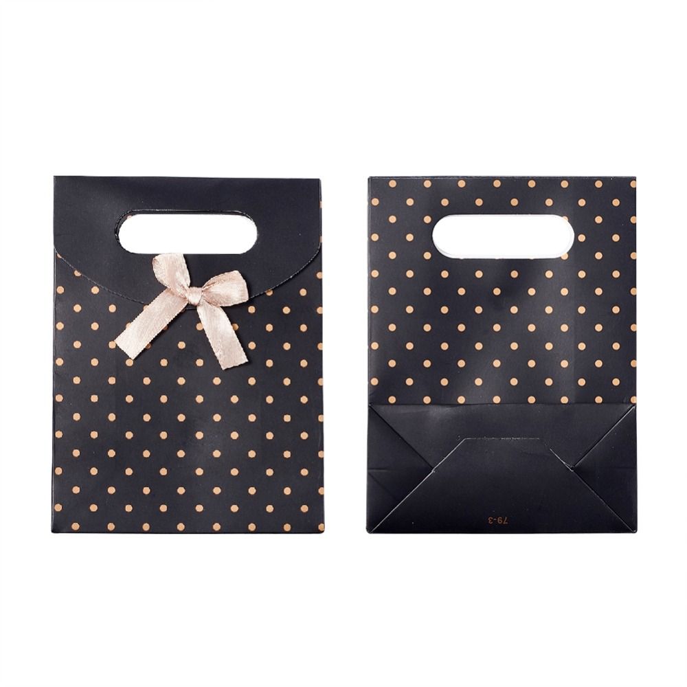 polka dots paper bolsas