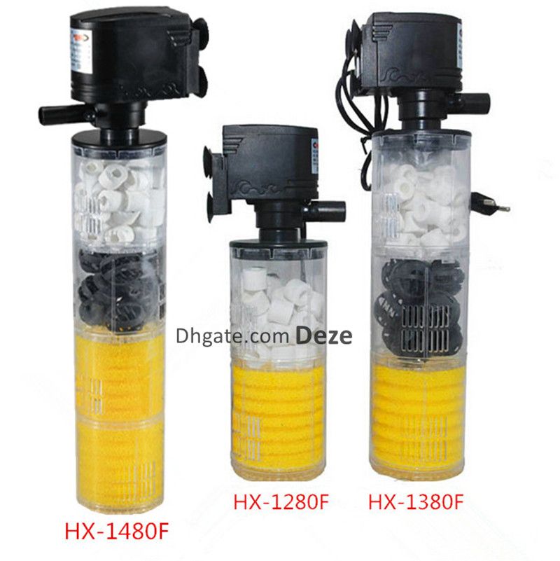 2020 3 In 1 Multifunction Aquarium Submersible Filter Pump Fish Tank