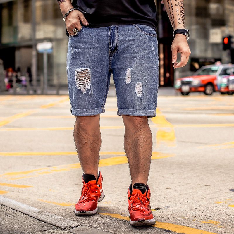 Big and tall ripped shorts Clearance