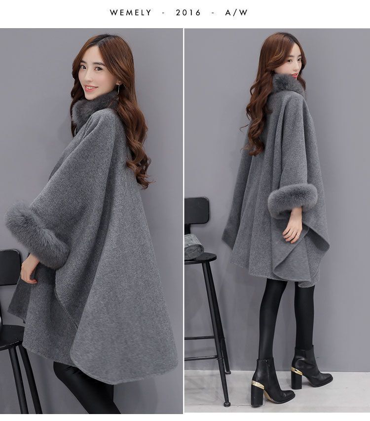 manteau poncho