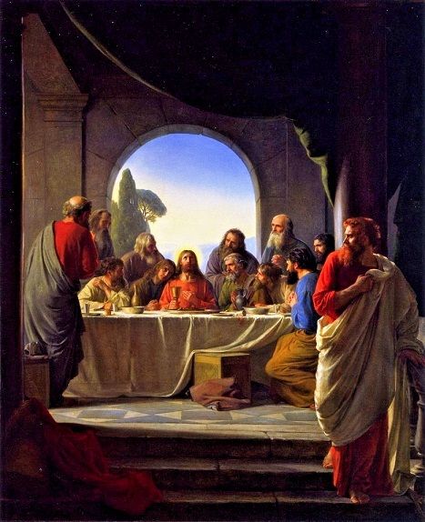 2020 Christ The Last Supper Hd Canvas Print