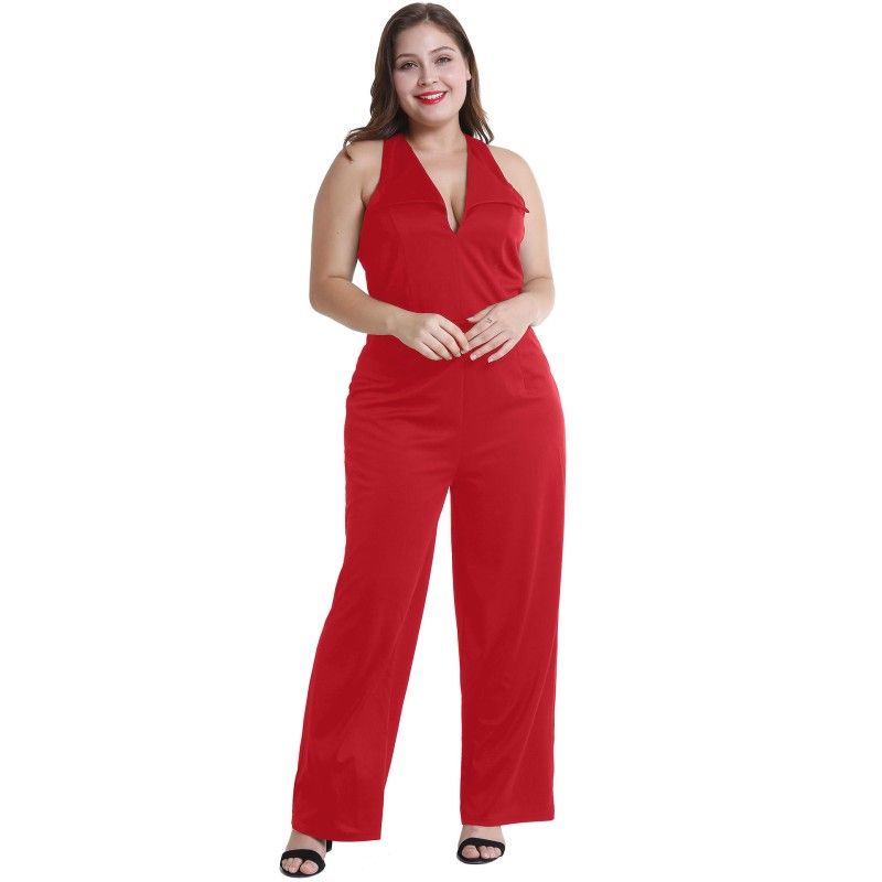 red jumpsuit shorts