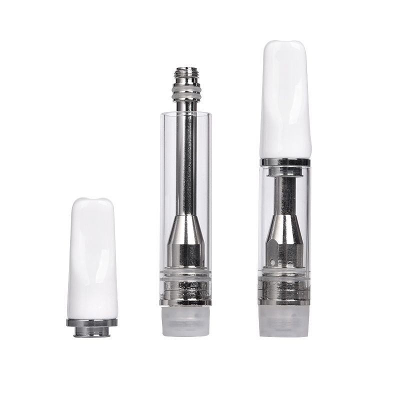 4*2mm Oil Hole .5ml 1ml Preheat Vape Pen Ceramic Cartridge Pyrex Glass