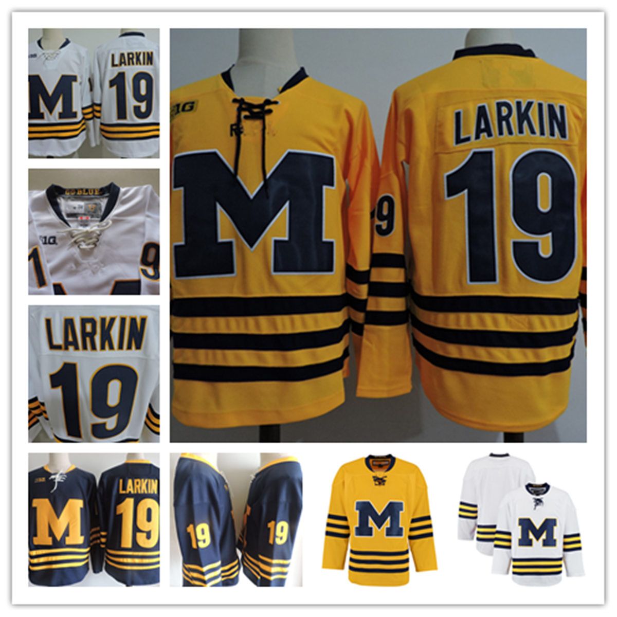 dylan larkin michigan jersey