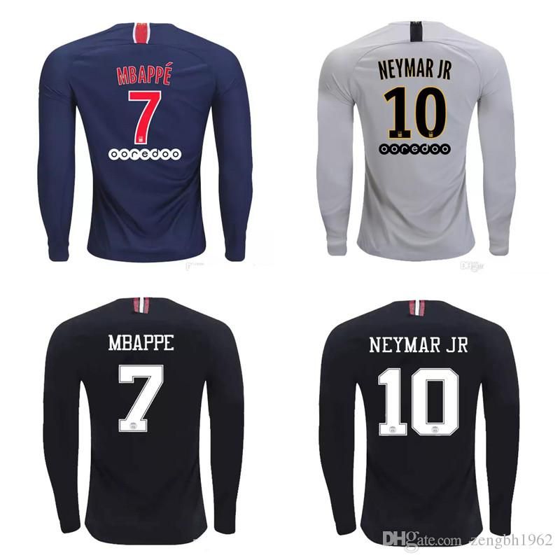 neymar long sleeve jersey