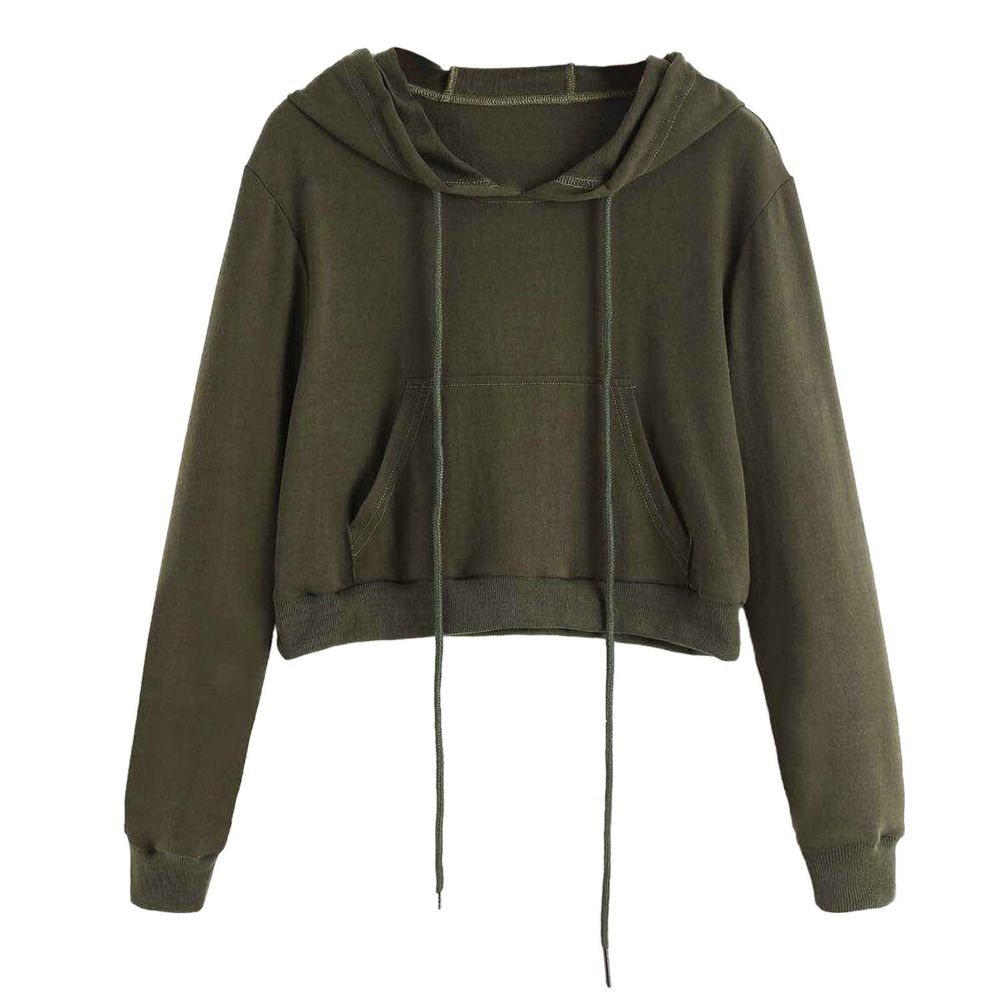 army green sweatshirt womens