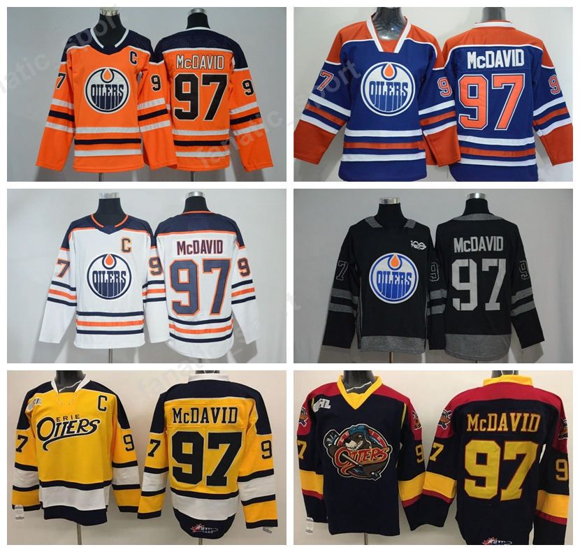 Edmonton Oilers Ice Hockey Jerseys 