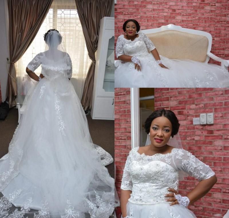 plus size nigerian wedding dresses