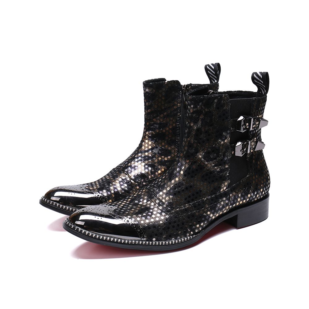 Acquistare Stivali Da Uomo Western Punta A Punta In Metallo Stivali Da Moto  Da Cowboy Uomini Invernali Belli Uomini Di Partito Botas Economico |  Consegna Veloce E Qualità | It.Dhgate